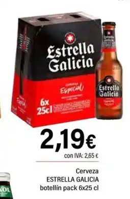 Cash Ifa ESTRELLA GALICIA Cerveza botellín oferta