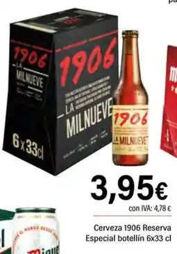 Cash Ifa 1906 Cerveza Reserva Especial botellín oferta