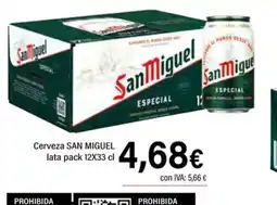 Cash Ifa SAN MIGUEL Cerveza lata oferta