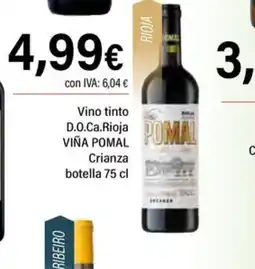 Cash Ifa VIÑA POMAL Vino tinto D.O.Ca.Rioja oferta