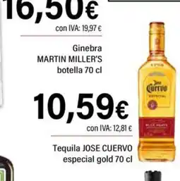 Cash Ifa JOSE CUERVO Tequila especial gold oferta