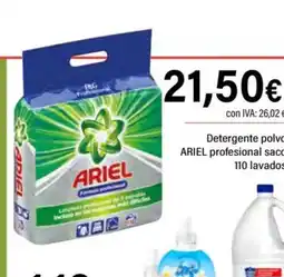 Cash Ifa ARIEL Detergente polvo profesional saco oferta