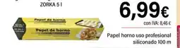Cash Ifa Papel horno uso profesional siliconado 100 m oferta
