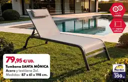 BricoCentro SANTA MÓNICA Tumbona oferta