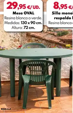 BricoCentro OVAL Mesa oferta