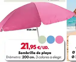 BricoCentro Sombrilla de playa oferta