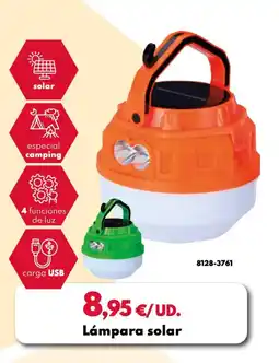 BricoCentro Lámpara solar oferta