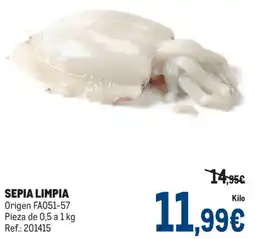 Makro Sepia limpia oferta