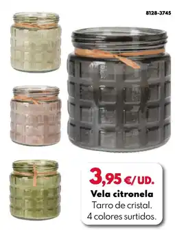 BricoCentro Vela citronela oferta