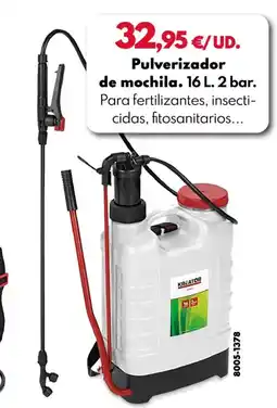 BricoCentro Pulverizador de mochila. oferta