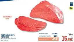 Makro Filete añojo de 1ºa metro chef oferta