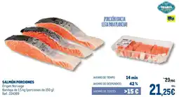 Makro Salmón porciones oferta