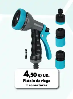 BricoCentro Pistola de riego + conectores oferta
