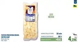 Makro Patata precocida brava metro chef oferta