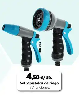 BricoCentro Set 2 pistolas de riego oferta