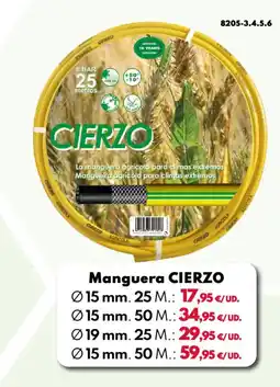 BricoCentro CIERZO manguera oferta