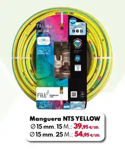 BricoCentro NTS YELLOW Manguera oferta