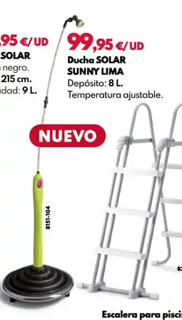 BricoCentro SOLAR SUNNY LIMA Ducha oferta