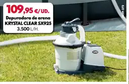 BricoCentro Depuradora de arena krystal clear sx925 oferta