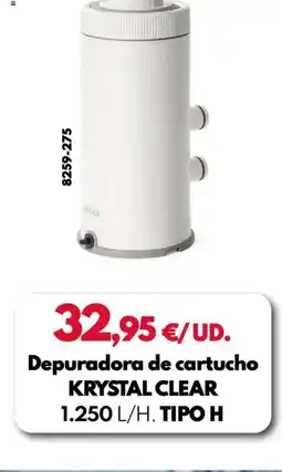 BricoCentro Depuradora de cartucho krystal clear oferta