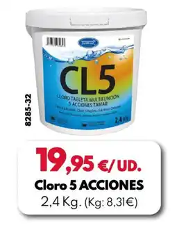 BricoCentro Cloro 5 acciones oferta