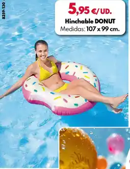 BricoCentro Hinchable donut oferta