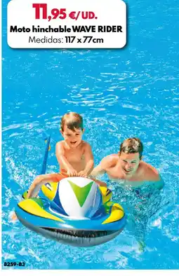 BricoCentro Moto hinchable wave rider oferta
