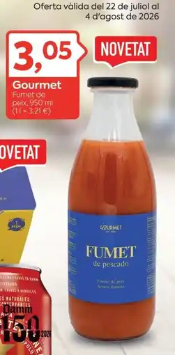 Suma Supermercados GOURMET Fumet de peix oferta