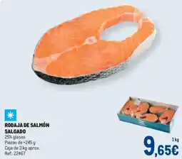 Makro Rodaja de salmón salgado oferta