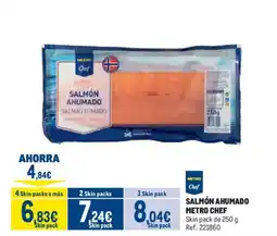 Makro METRO CHEF Salmón salmón ahumado oferta