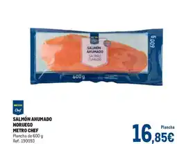 Makro METRO CHEF Salmón ahumado noruego oferta