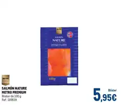 Makro Salmón nature metro premium oferta