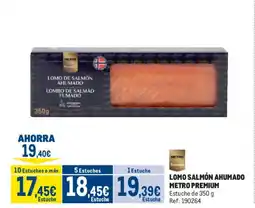 Makro Lomo salmón ahumado metro premium oferta