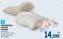 Makro Lomo merluza gallega salgado oferta