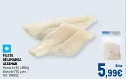 Makro Filete de limanda altamar oferta