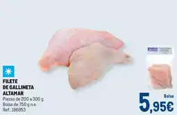 Makro Filete de gallineta altamar oferta