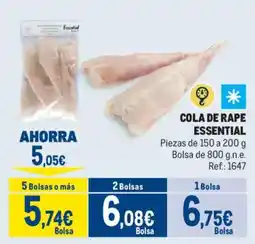 Makro Cola de rape essential oferta