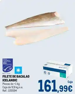 Makro Filete de bacalao icelandic oferta