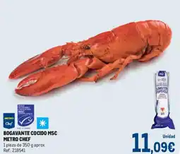 Makro METRO CHEF Bogavante cocido msc oferta