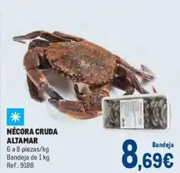 Makro Nécora cruda altamar oferta