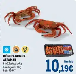 Makro Nécora cocida altamar oferta