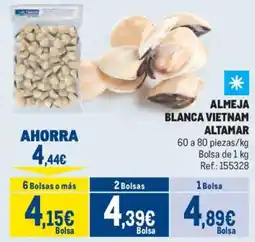 Makro Almeja blanca vietnam altamar oferta