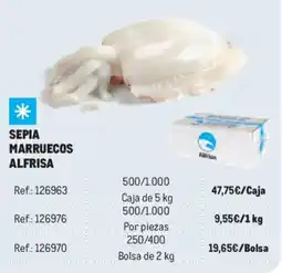 Makro Sepia marruecos alfrisa oferta