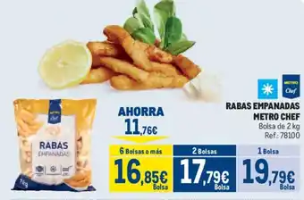 Makro METRO CHEF Rabas empanadas oferta