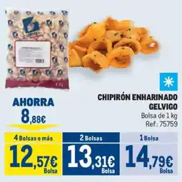 Makro Chipirón enharinado gelvigo oferta