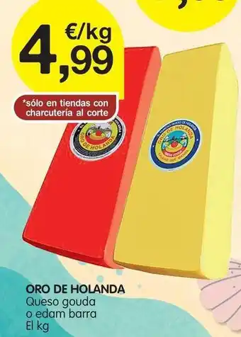 CashDiplo Oro de holanda - queso gouda o edam barra oferta