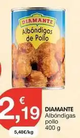 CashDiplo Diamante - albondigas pollo oferta