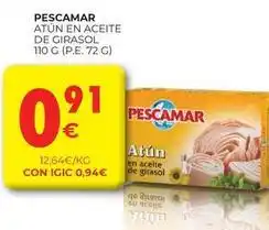 CashDiplo Pescamar - atun en aceite de girasol oferta