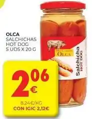 CashDiplo Olca - salchichas hot dog oferta