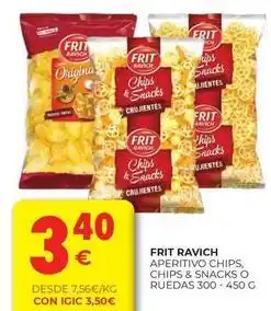 CashDiplo Frit ravich - aperitivo chips, chips & snacks o ruedas oferta